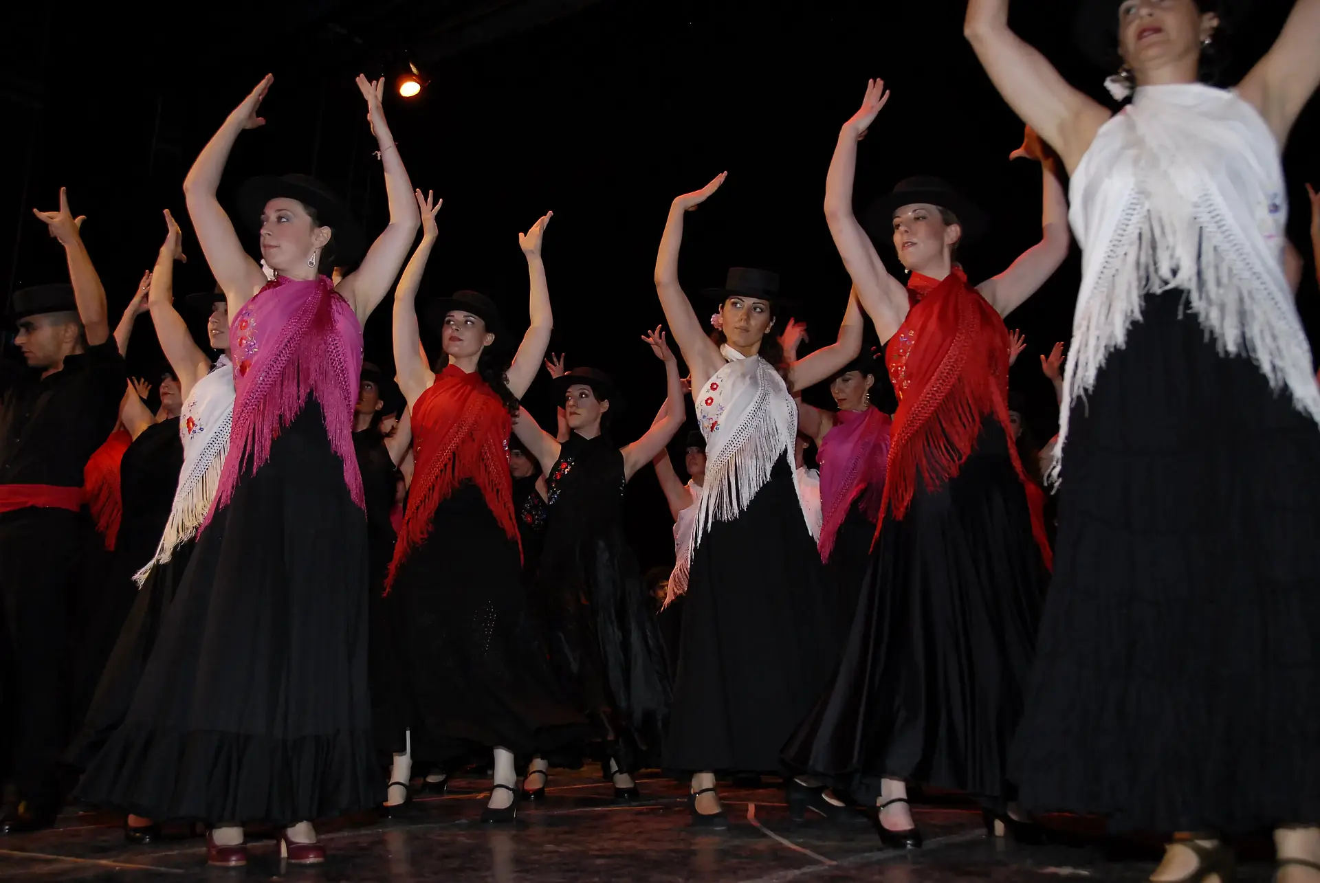 Allievi dei corsi di Flamenco del Mosaico di Milano